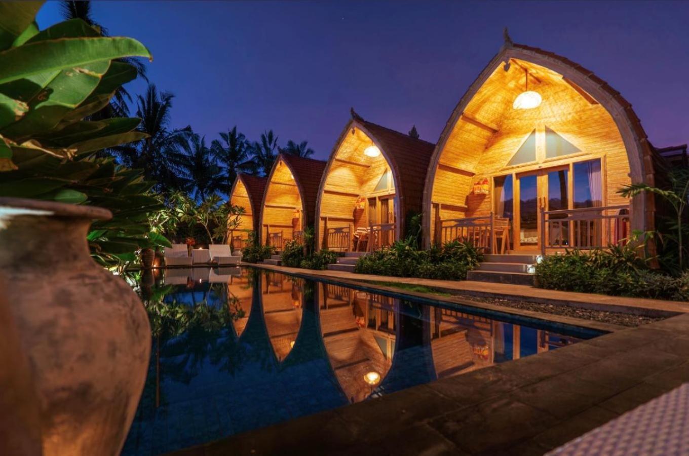 Penida Green Palm Cottage By Bali Cabin Toyapakeh Zewnętrze zdjęcie