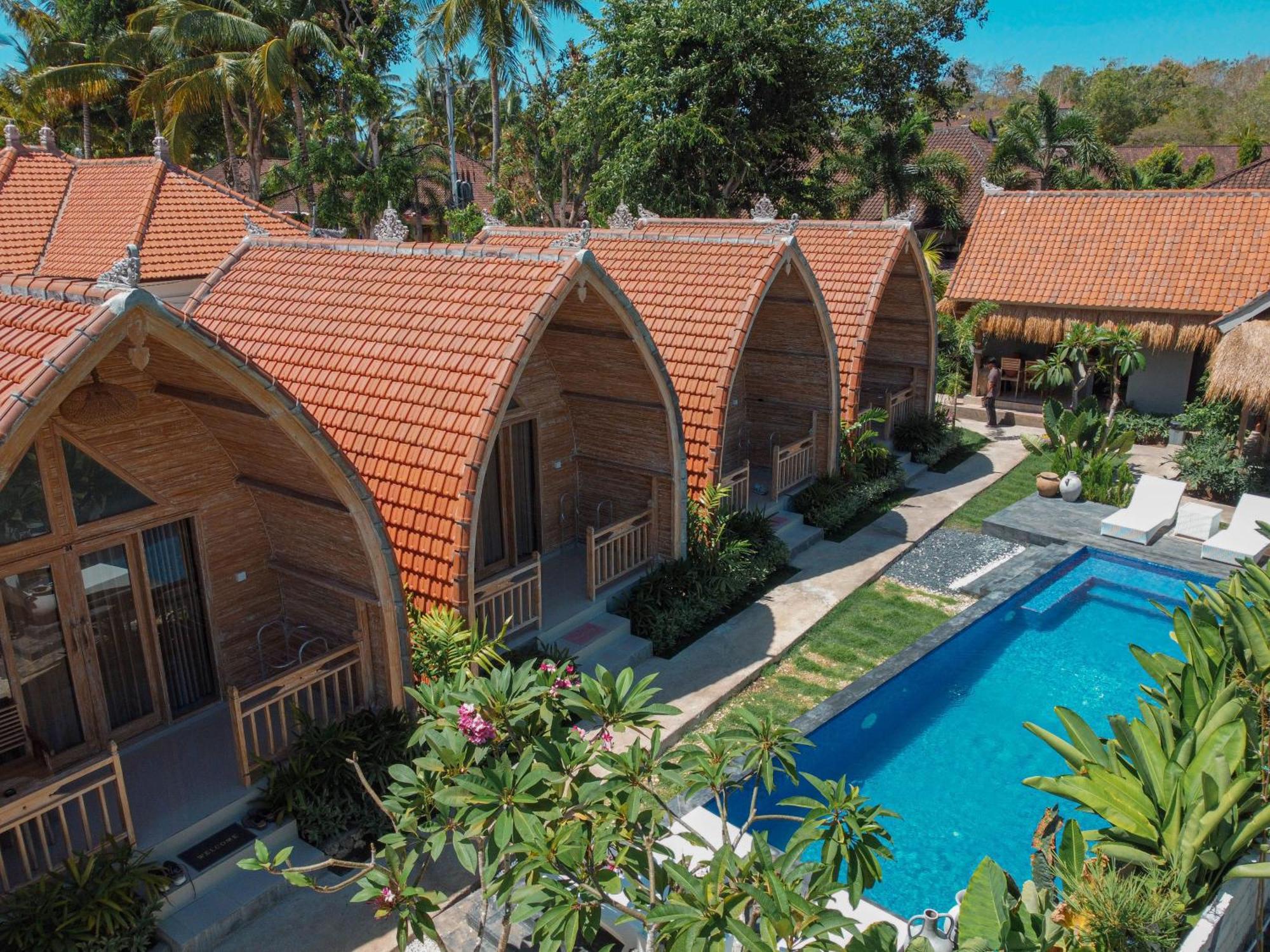 Penida Green Palm Cottage By Bali Cabin Toyapakeh Zewnętrze zdjęcie